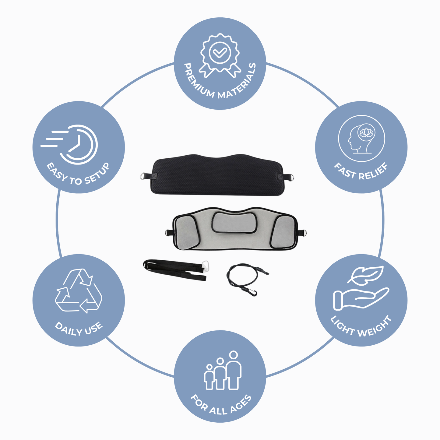 BlisHam™ Neck Relief Traction Hammock