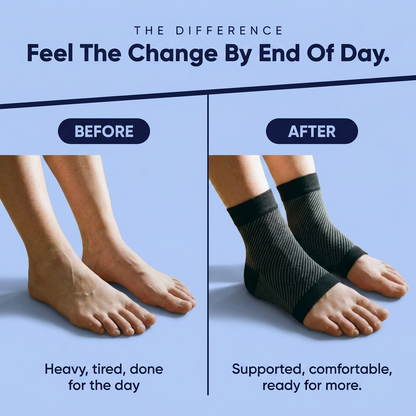 Supportive Foot & Ankle Compression Sleeve