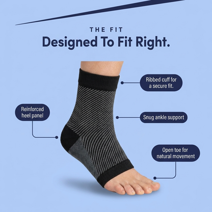 Supportive Foot & Ankle Compression Sleeve