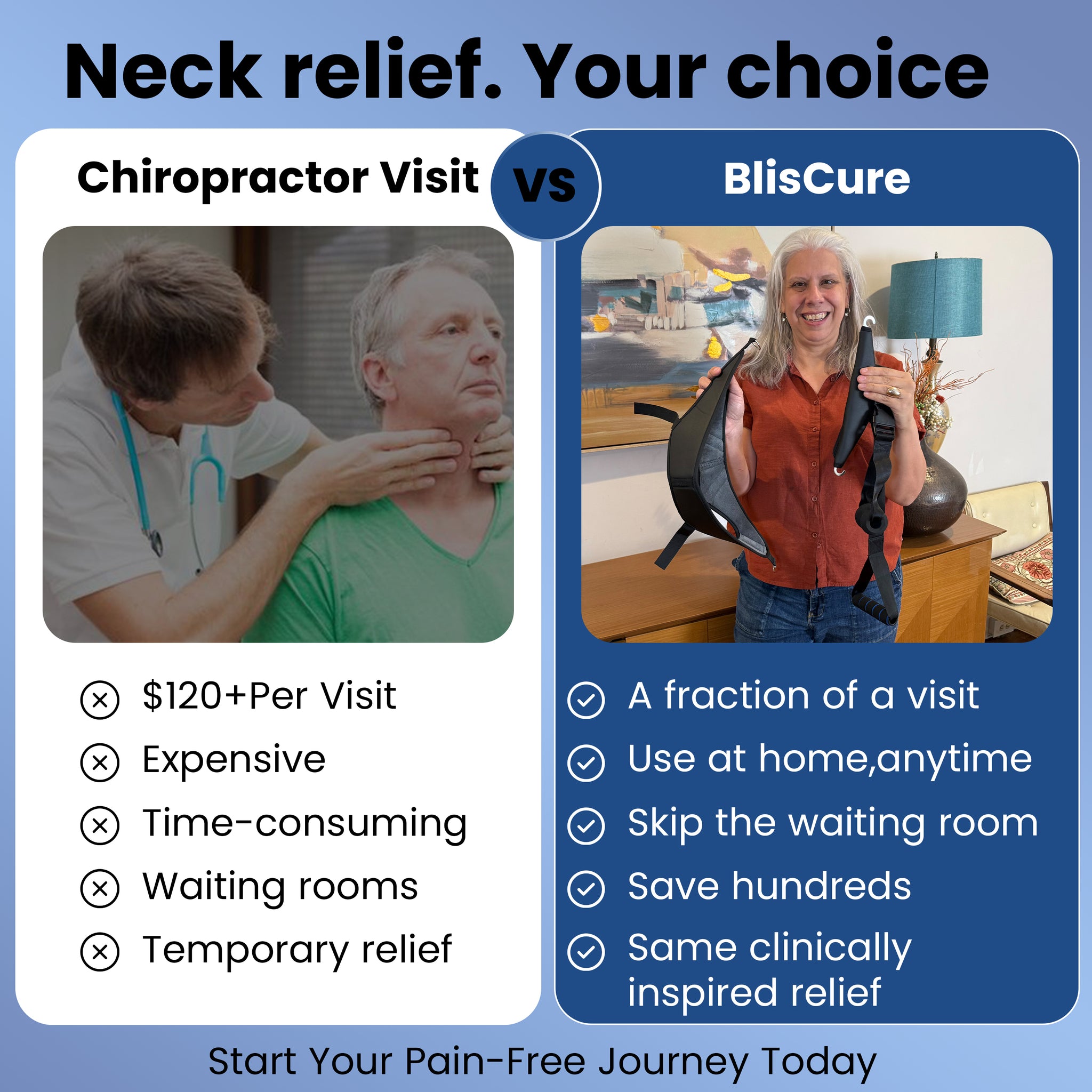 BlisCure™ Neck Decompression Device